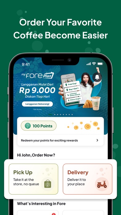 Fore Coffee Screenshot