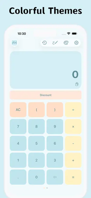 CuteCalc – Scientific screenshot 3