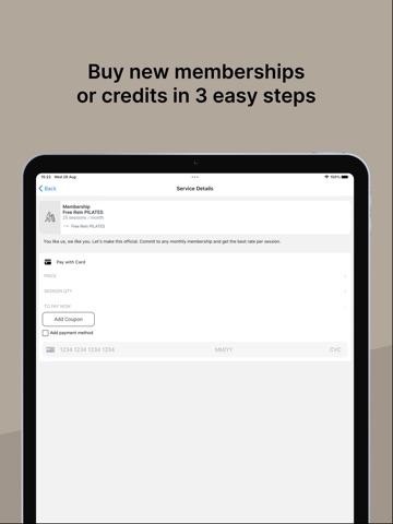 Free Rein Pilates iPad screenshot