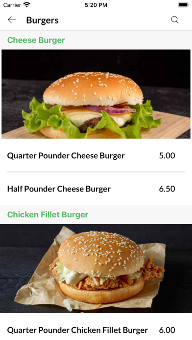 OceanFishBarKebabPizza&Burger Screenshot