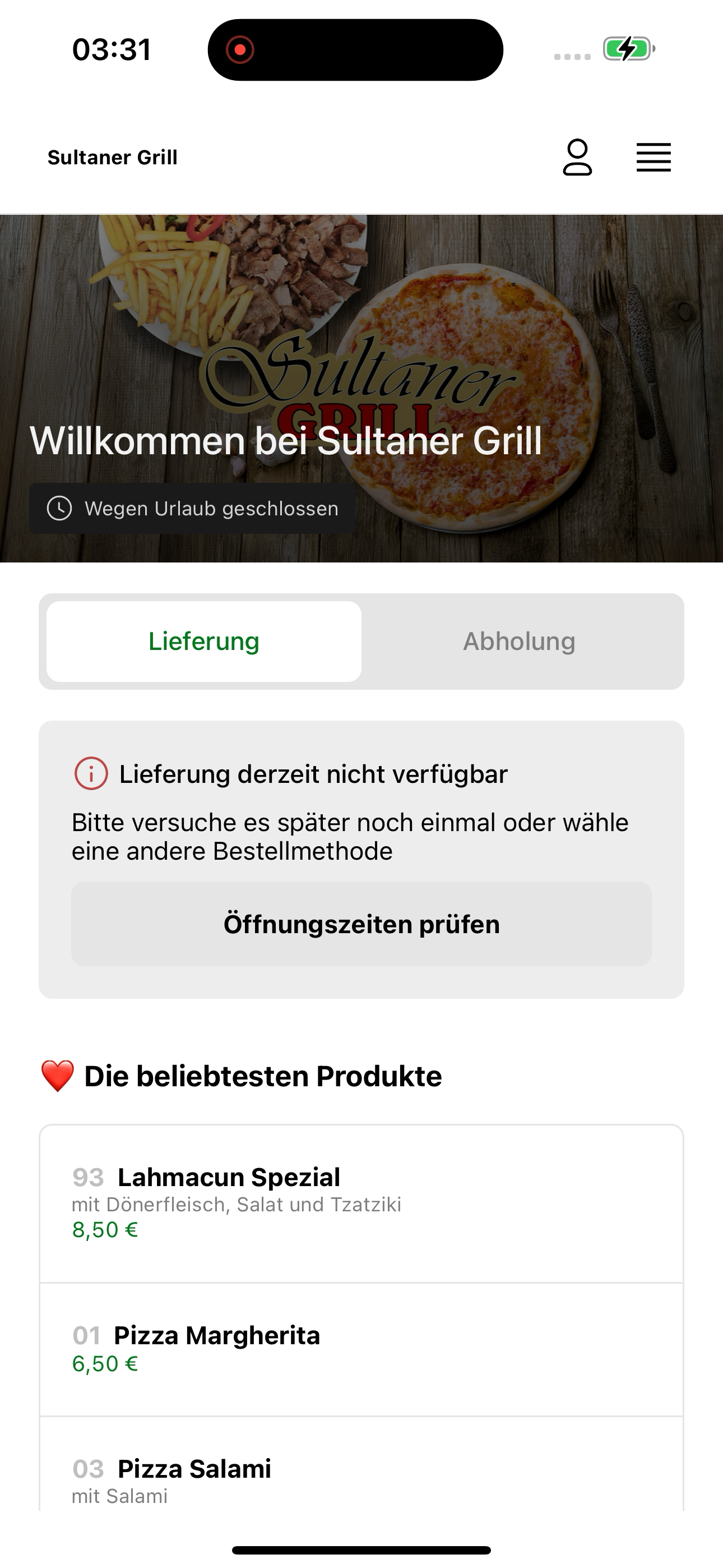 Sultaner Grill screenshot 6