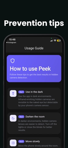 Spy Camera Detector - Peek Screenshot 2 of 3