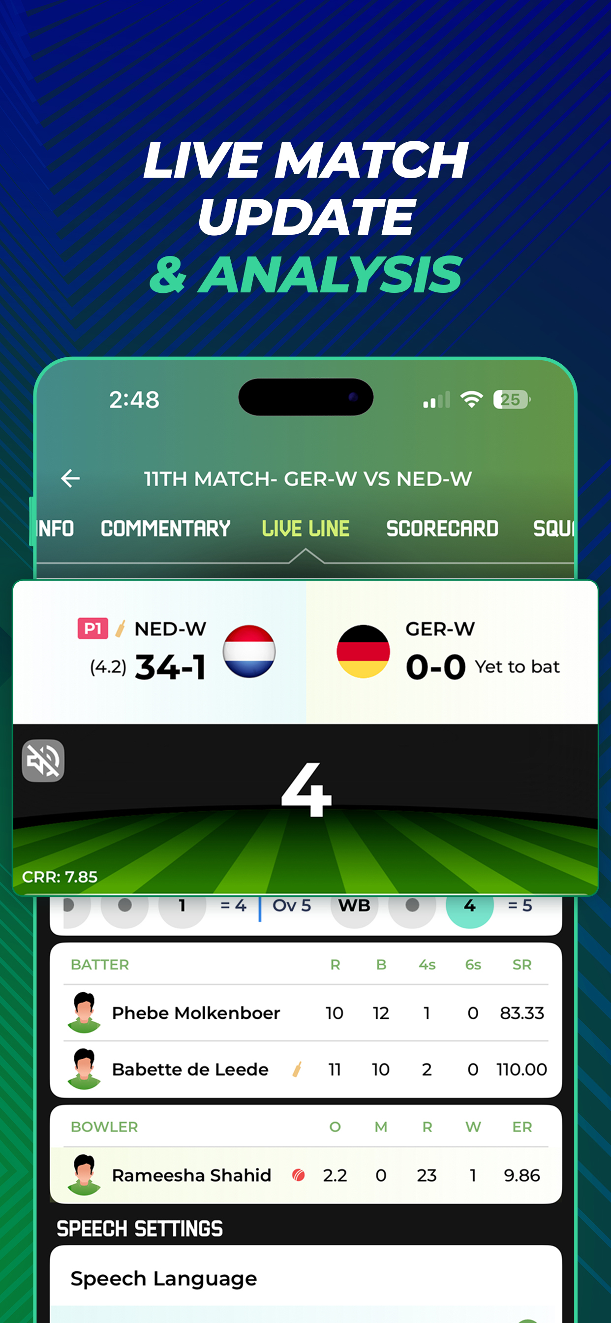 Cricket Magic Line screenshot 2