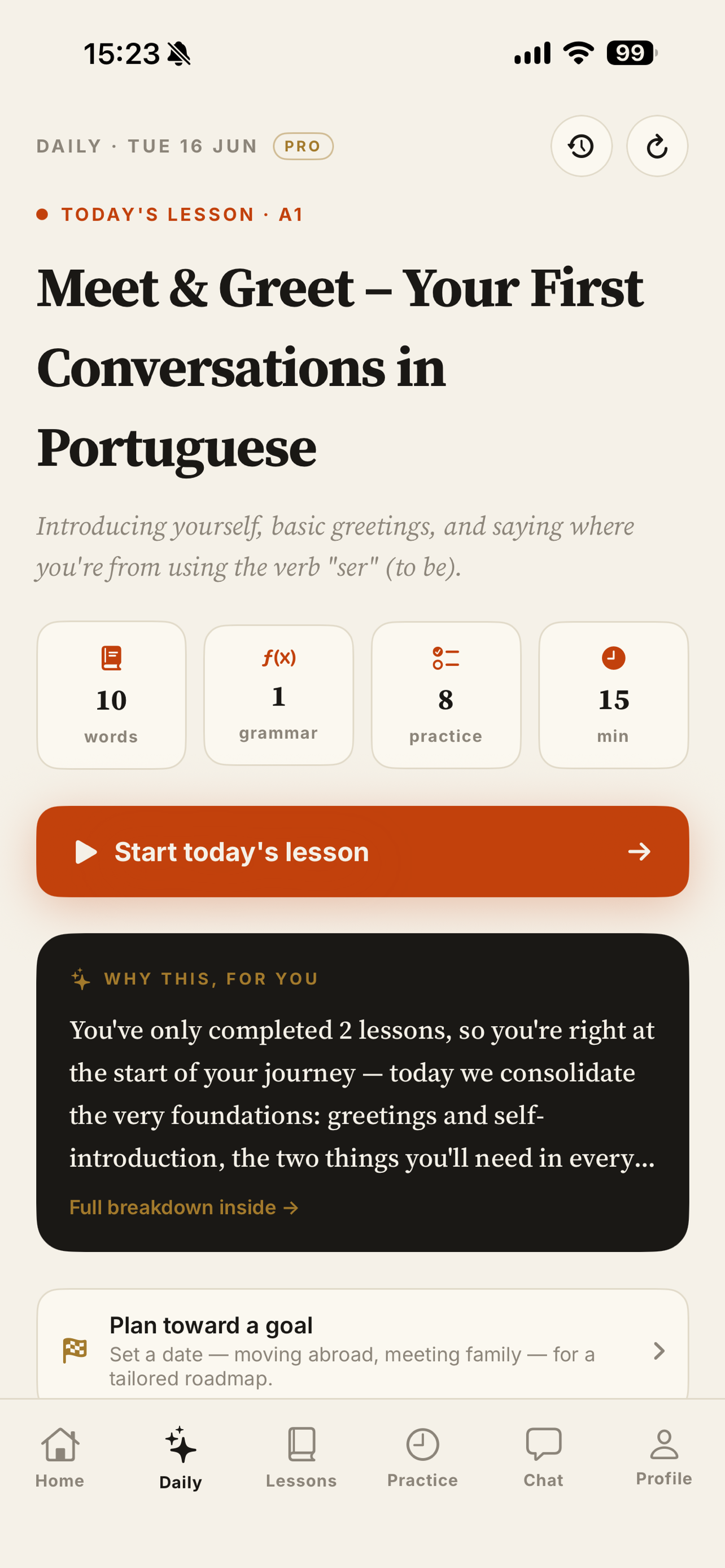 Aprender: European Portuguese