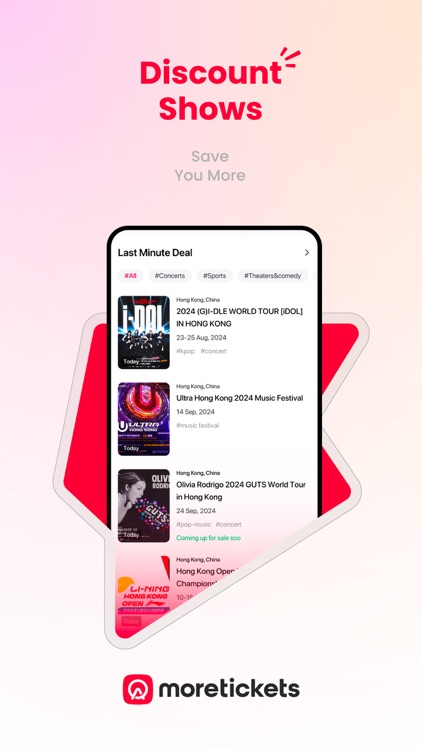 MoreTickets: Millions’ Choice screenshot-3