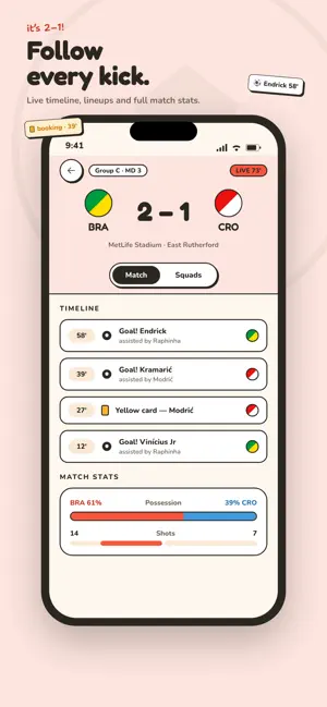 Stubs Live screenshot 1