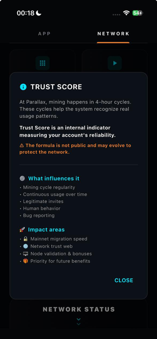Parallax Network Screenshot 9 of 10