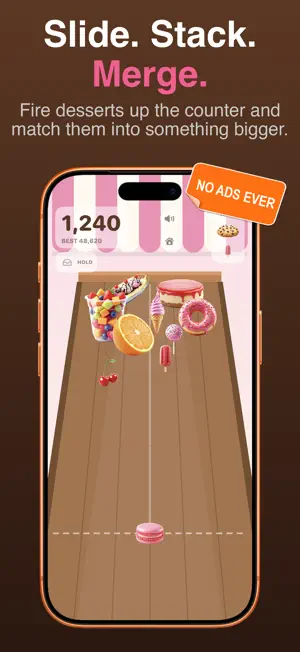 Sugar Slide: Dessert Merge screenshot 1