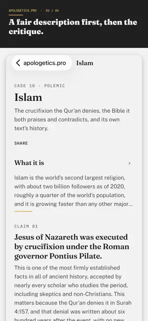 apologetics.pro screenshot 3