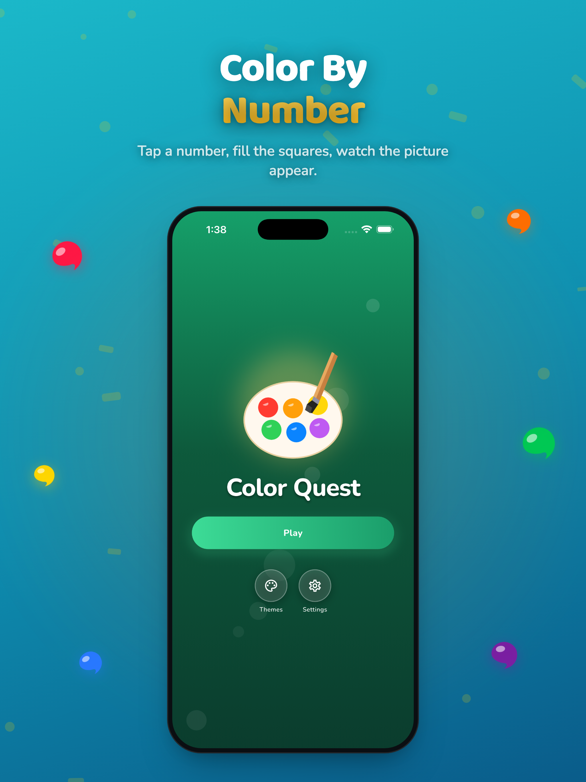 Color Quest: Pixel Coloring