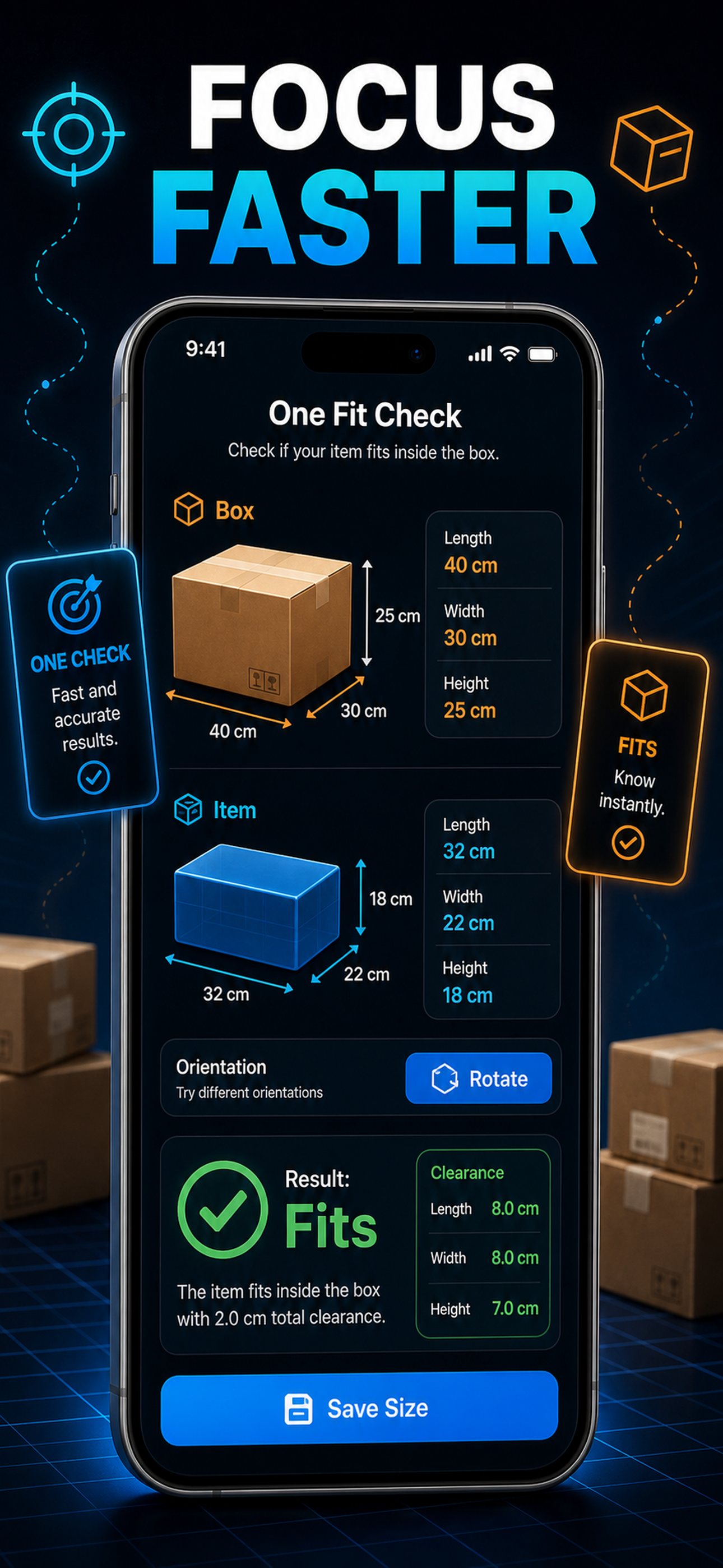Will It Fit? Box Calculator screenshot 6