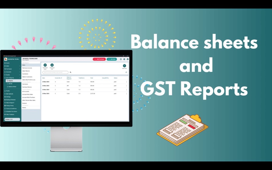 #2. Stock And Account Book (macOS) Podle: Vipin Gupta