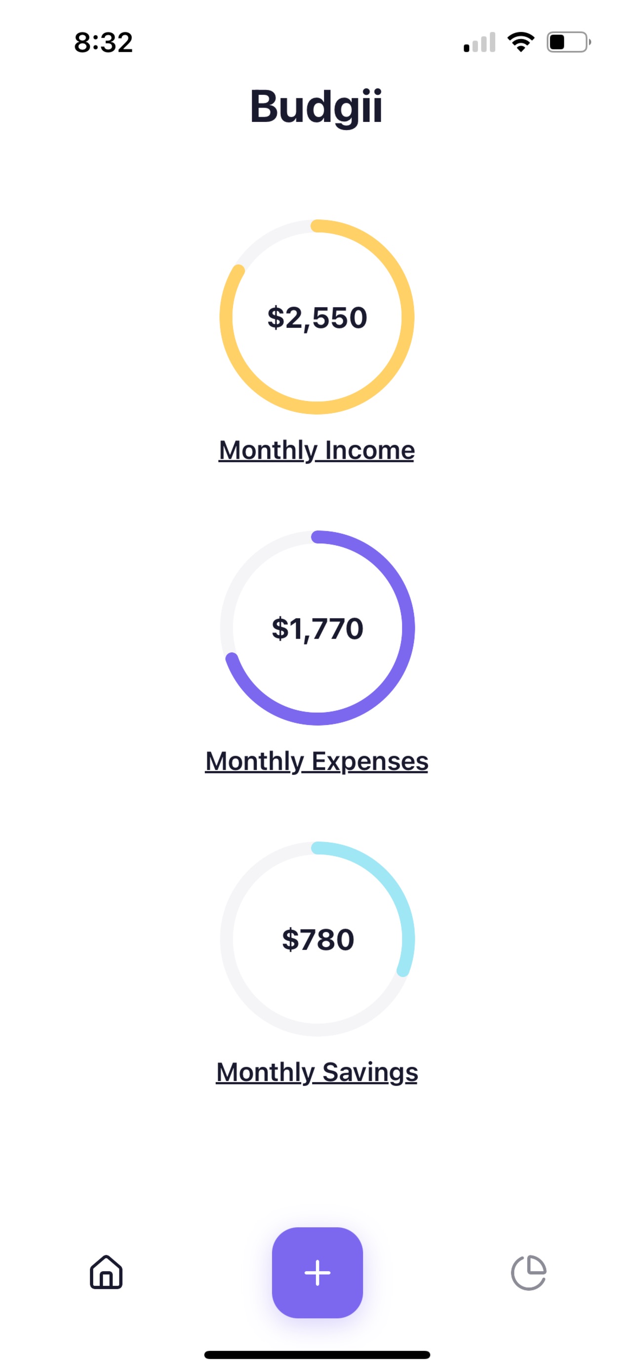 Budgii: Budget Planner screenshot 1