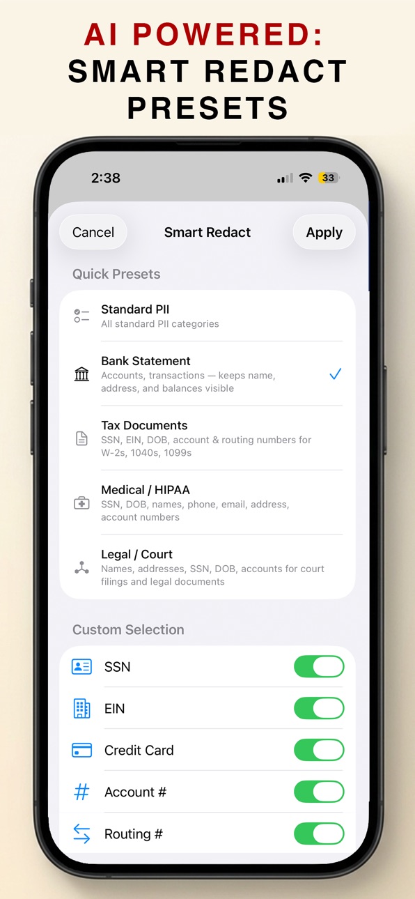 iPhone screenshot