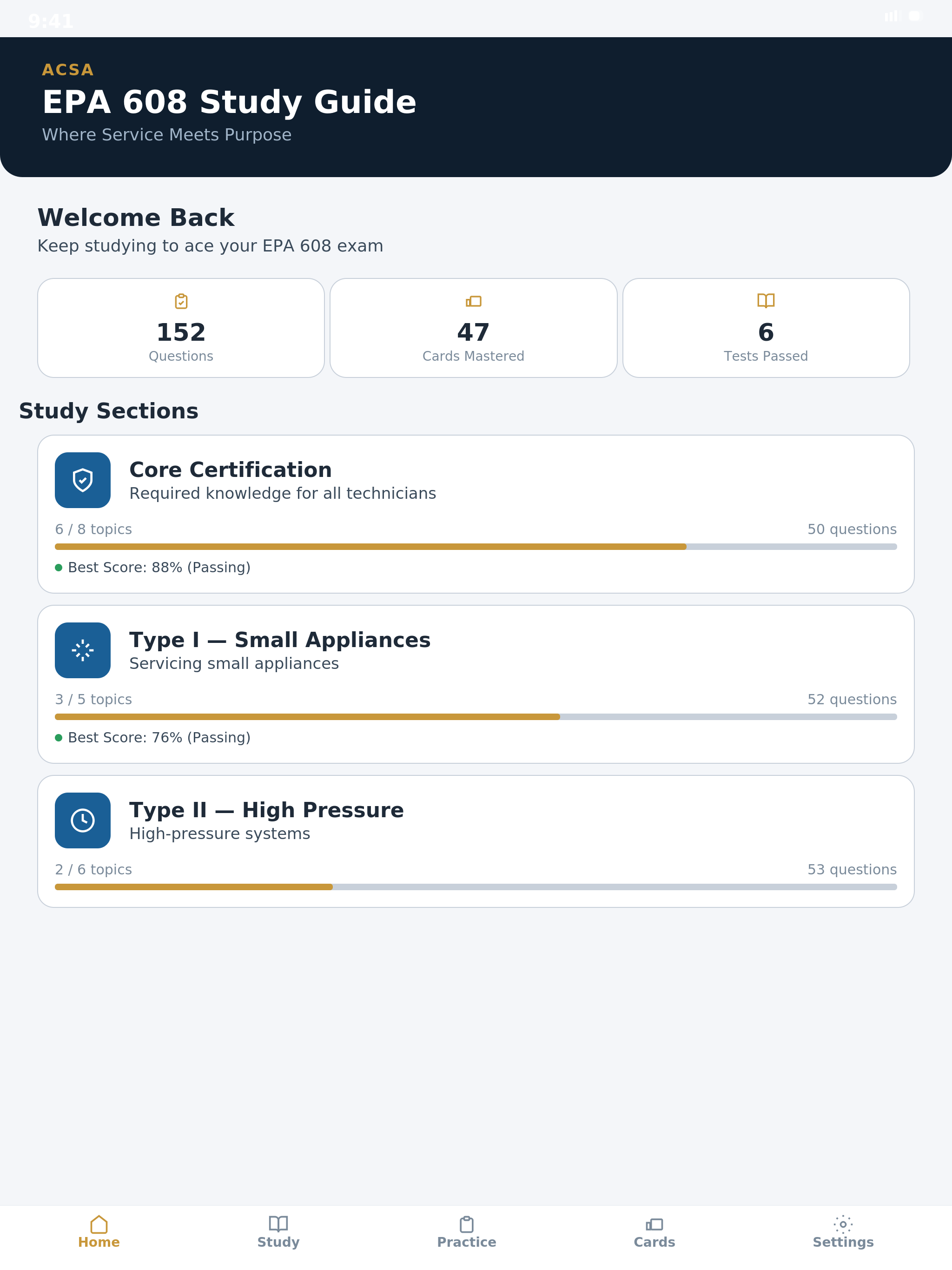 ACSA EPA 608 Prep
