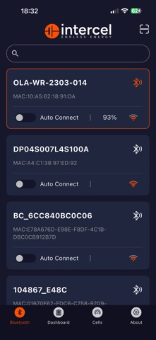 Intercel screenshot