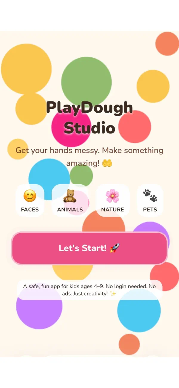 Screenshot #1 pour PlayDough Studio
