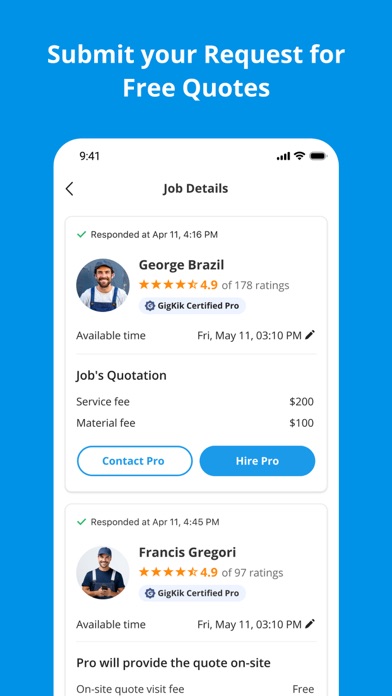 GigKik: Home Improvement Screenshot
