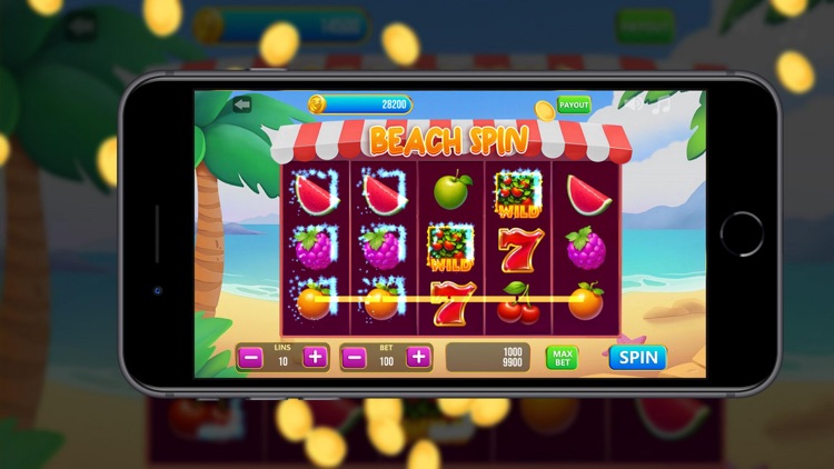 Beach Spin Slots Machine