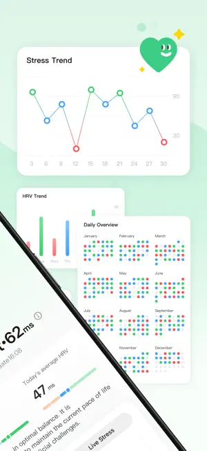 RelaxWatch: Stress&HRV Tracker screenshot 3
