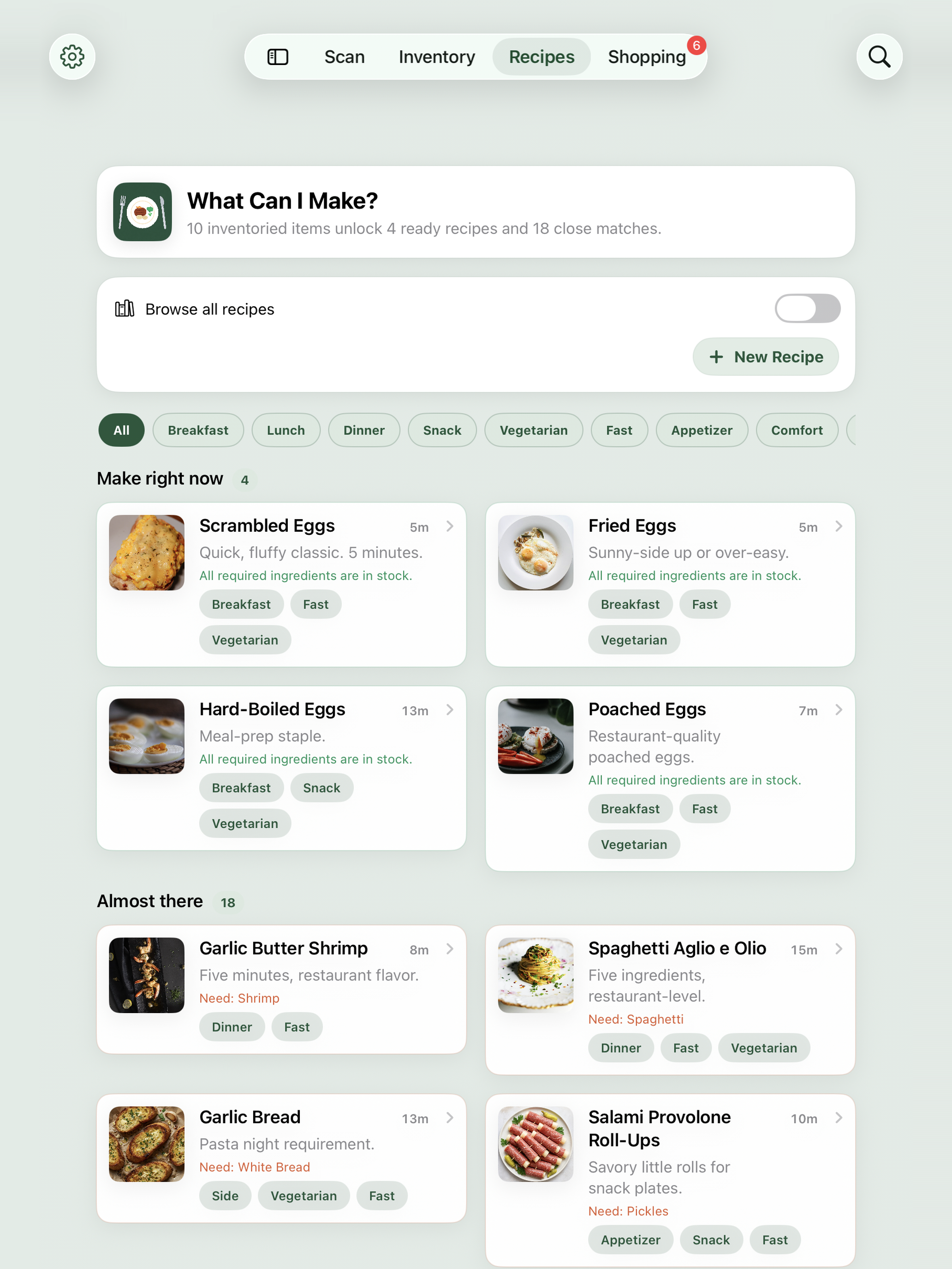 InStock Kitchen screenshot 9