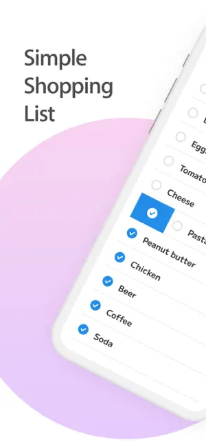 Nestlist - Shopping List App screenshot 1