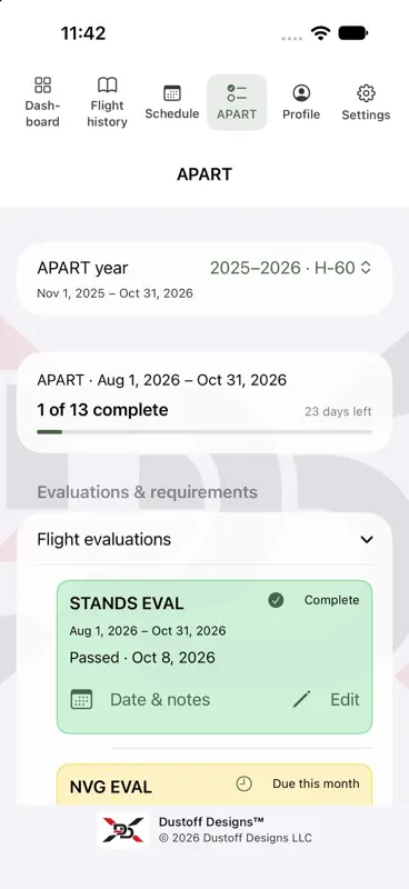 APART: Flight Logbook screenshot 4 of 10