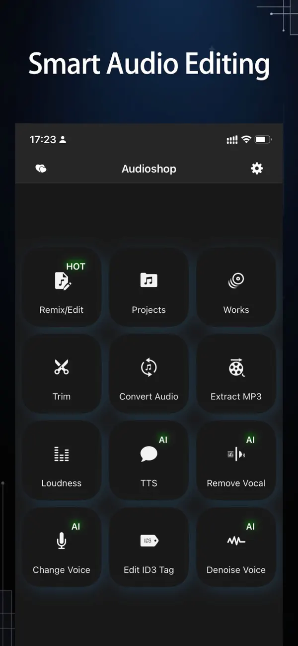 #5. AI Audio Editor - Audioshop (iOS) Által: 丽譞 牛