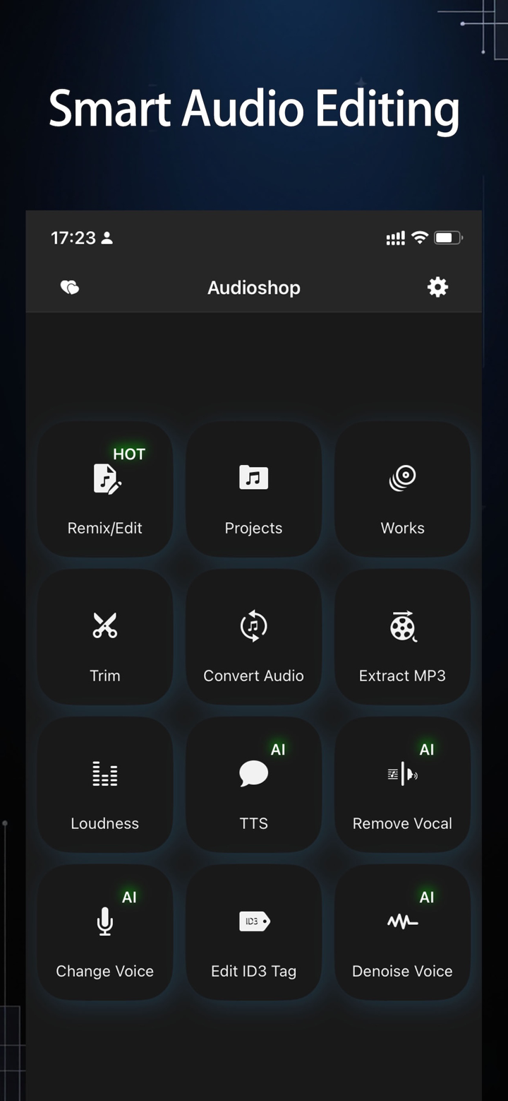 AI Audio Editor - Audioshop screenshot 5