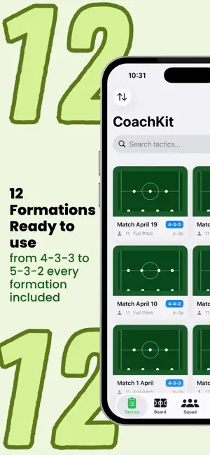 Soccer Coach Tactic Board : Ai screenshot 1