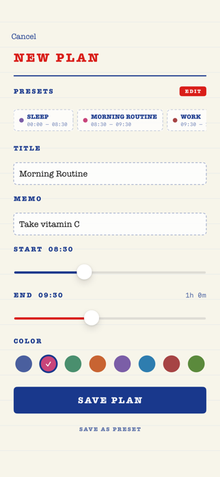 DayClock: Circular Scheduler Screenshot 2 of 2