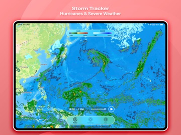 Regenradar & Buienradar Pro iPad app afbeelding 5