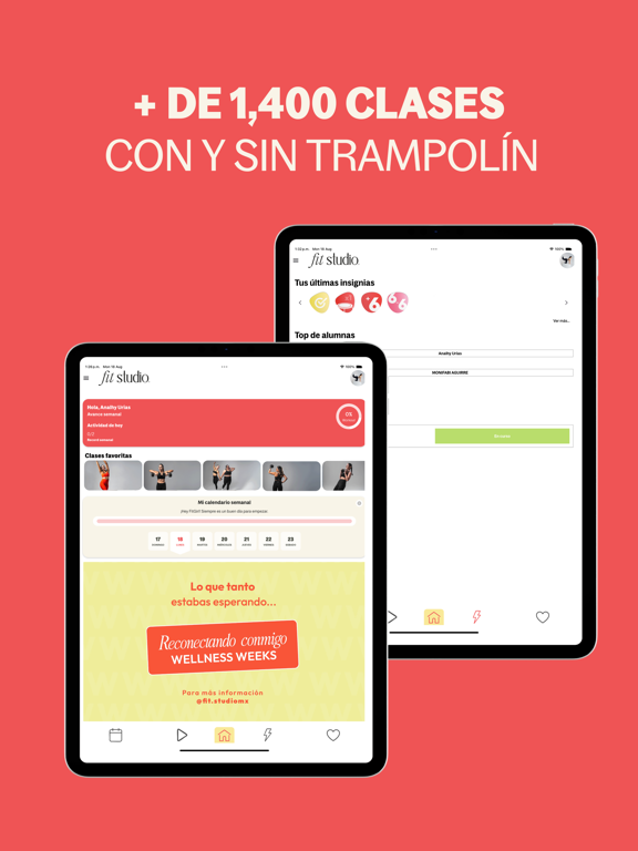 Fit App by Tania de Alba iPad screenshot 1 - Health & Fitness app