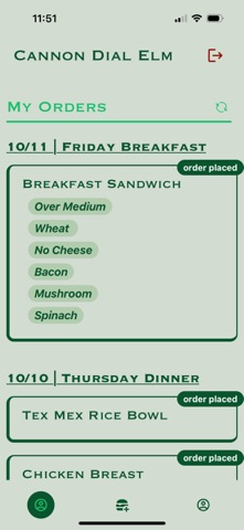 Cannon Meals screenshot