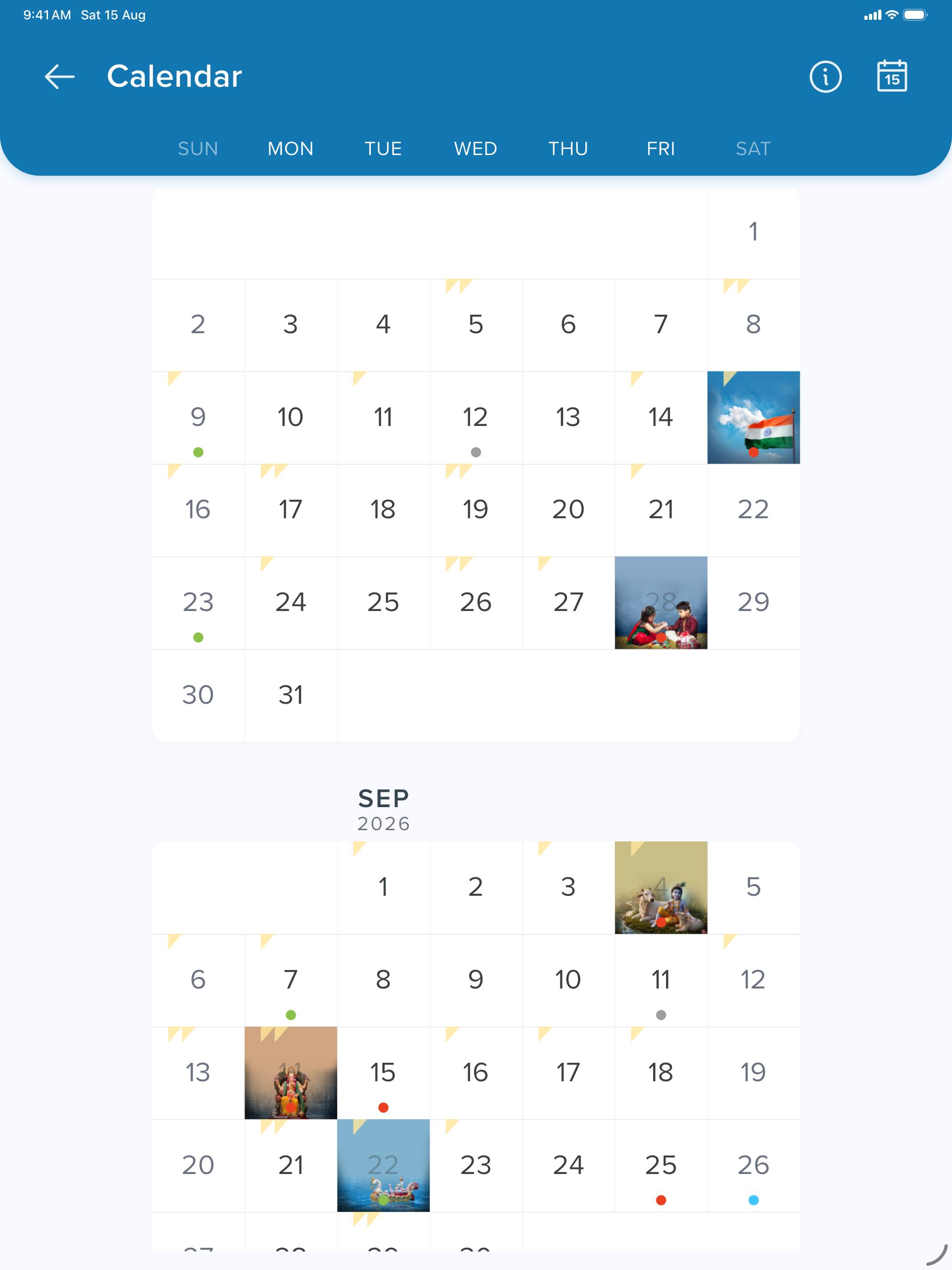 Aura Panchang - Hindu Calendar screenshot 17