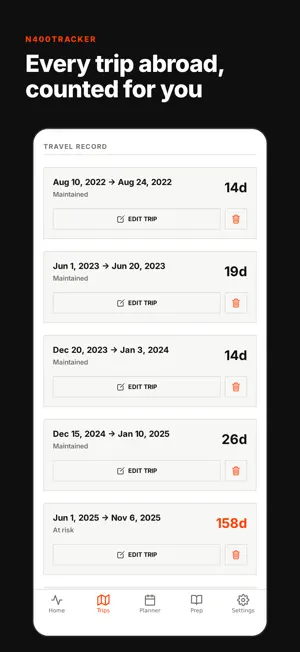 N400Tracker: Green Card screenshot 2
