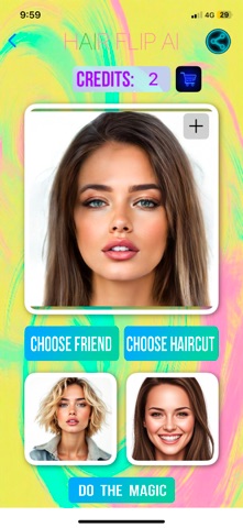 Hair Flip - Hairstyle Swap AI screenshot