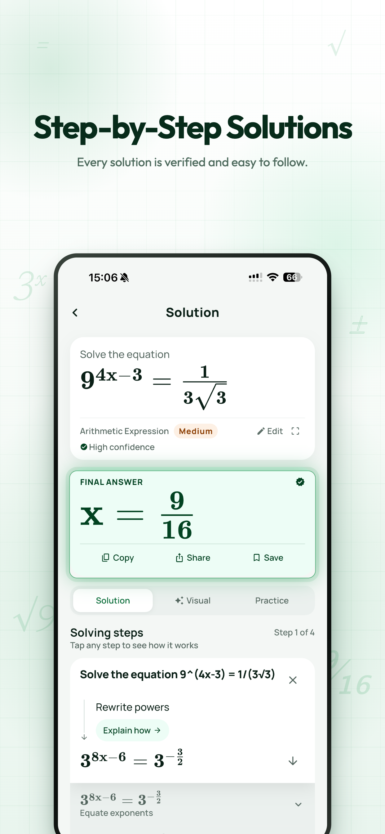 Matheasy: Math Solver screenshot 3