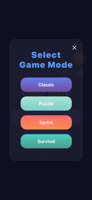 ColorMind: Memory Game Screenshot 2 of 8
