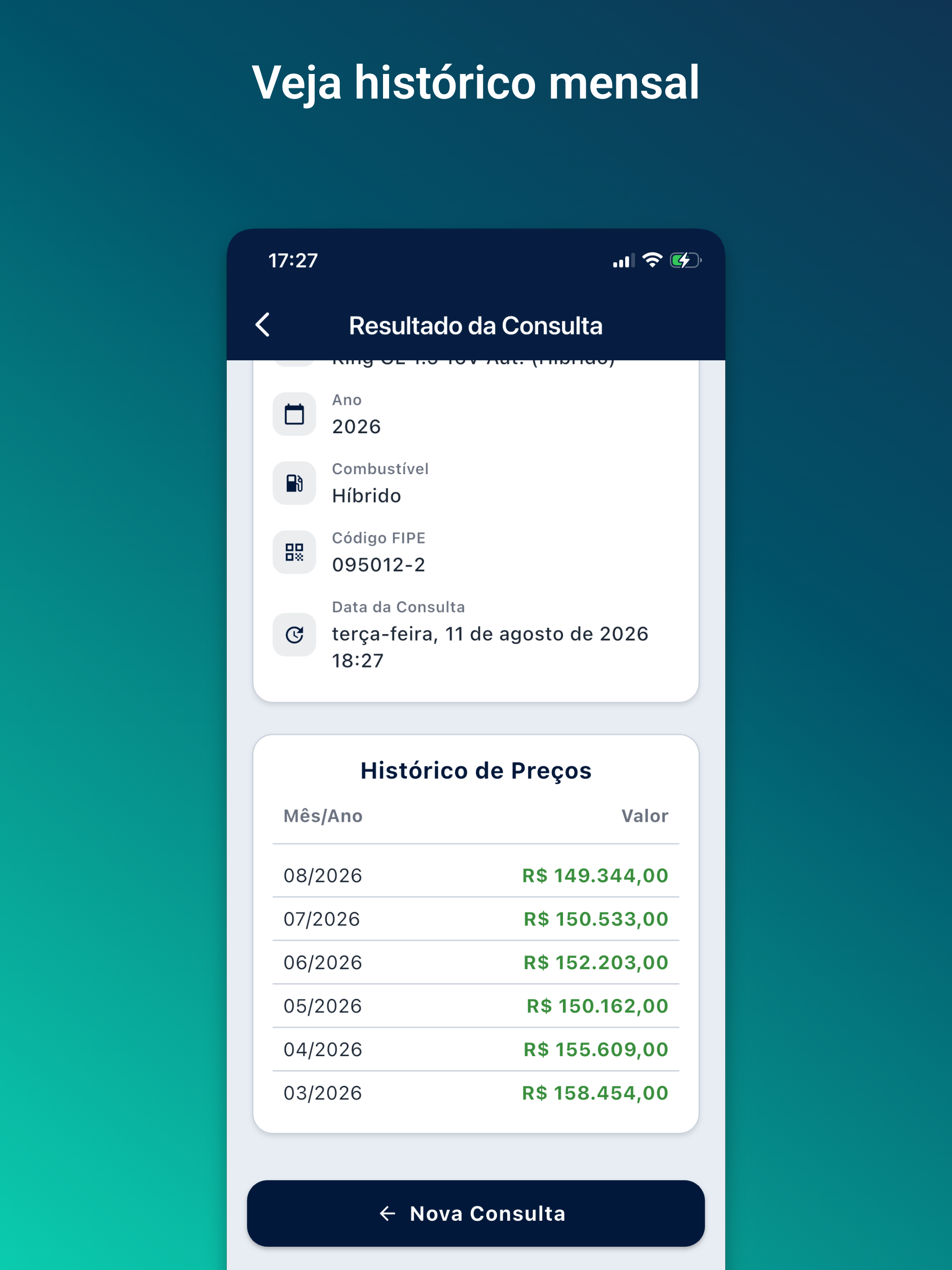 Consulta Fipe Fácil screenshot 8