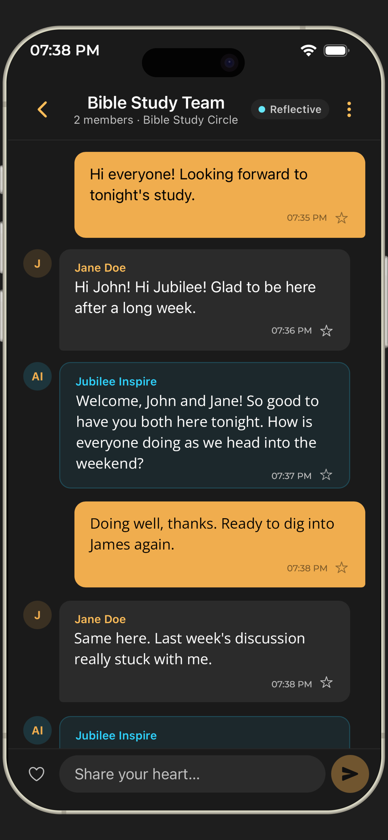 Jubilee Inspire screenshot 7
