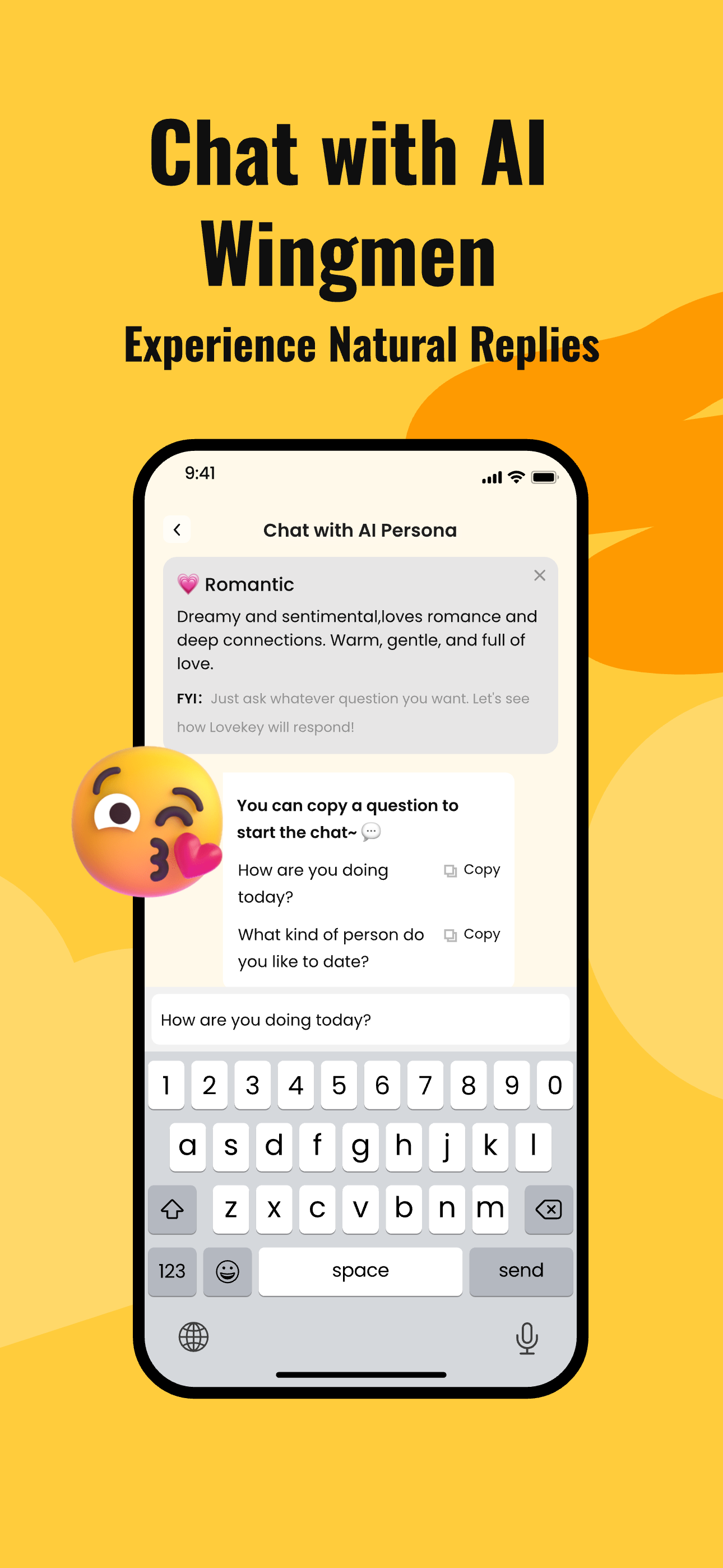 Rizz AI Chat Wingman: Lovekey screenshot 5