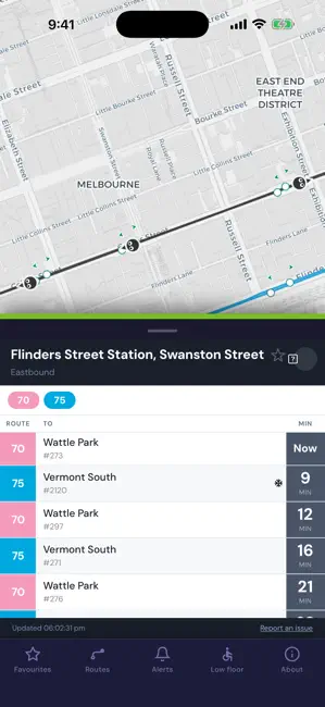 TramEasy iPhone screenshot 1