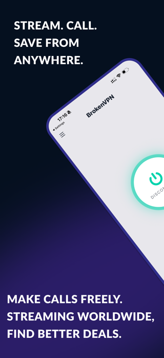 BrokenVPN: Fast VPN & Proxy Screenshot 2 of 5