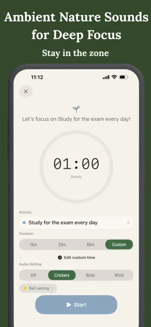 Growing Pomodoro Timer screenshot 3
