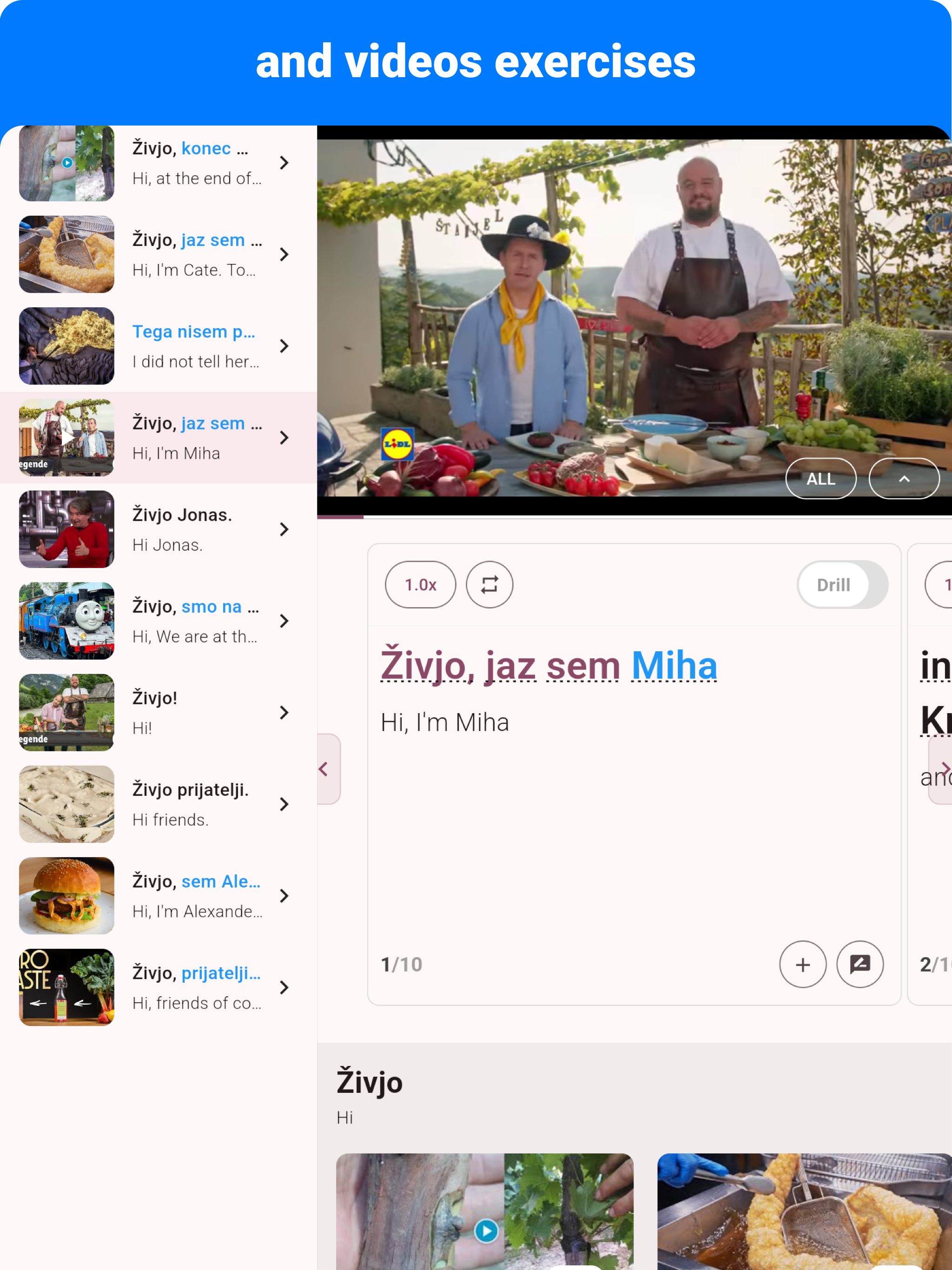 Slovenian - Listening Speaking