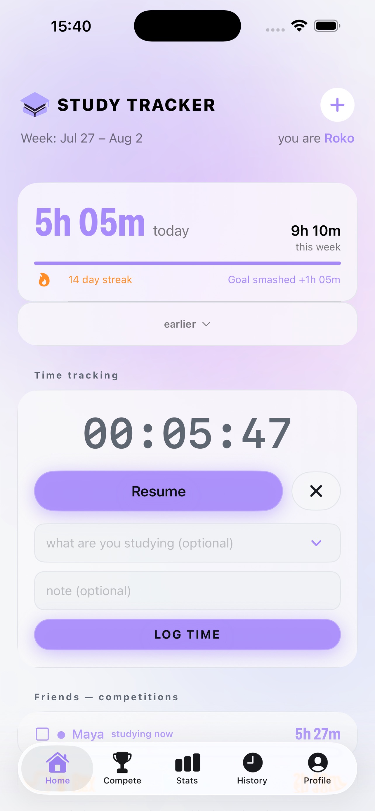 Screenshot 6 of Study Tracker: Track & Compete