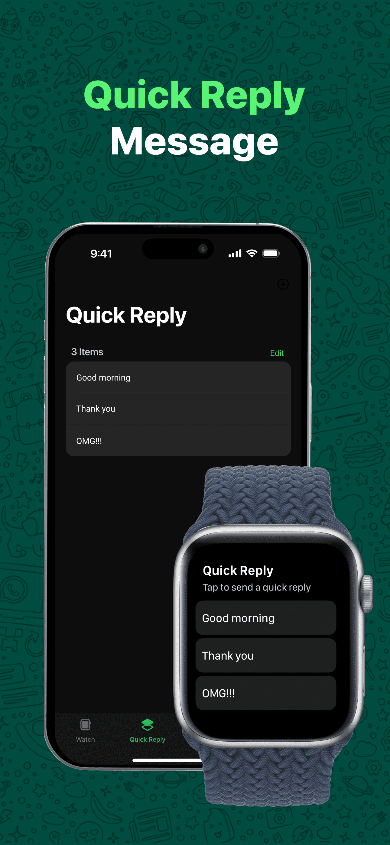 WatchsApp - Chat on Watch screenshot 5