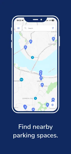 Parklabi: Find Parking & Park screenshot 1
