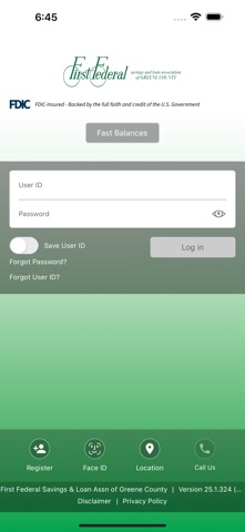 App screenshot